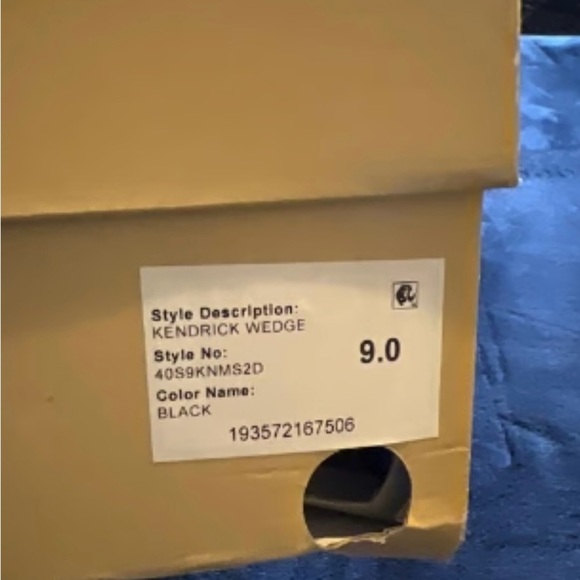 Michael Kors wedge sandals, size 9 - Picture 6 of 7